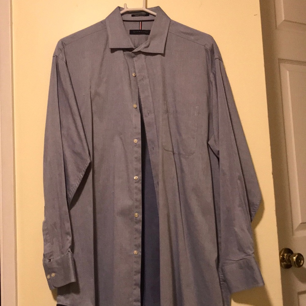 Men’s Tommy Hilfiger Dress Shirt - Blue